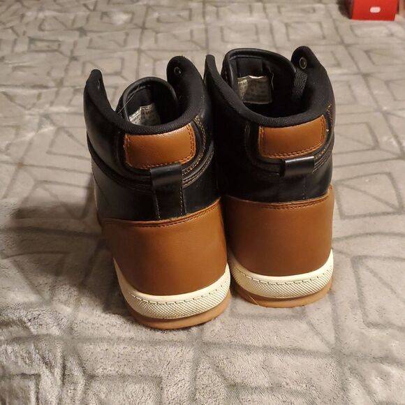 Levi's Stanton High-top Sneakers Black/Tan - Picture 4 of 11